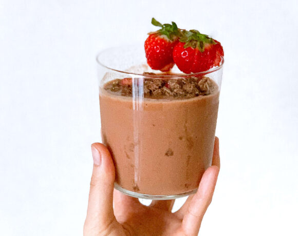 Chocolate-protein-smoothie