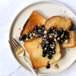 coconut-oil-toast-blueberry-jam
